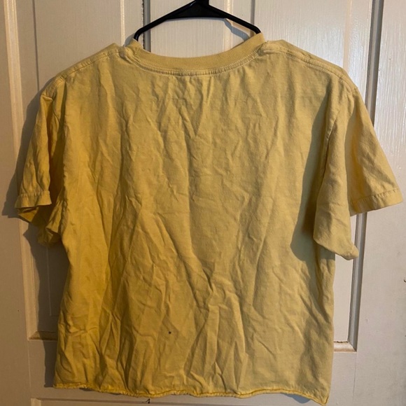 Brandy Melville Rare “Honey” Boxy Cropped Tee - Picture 2 of 4